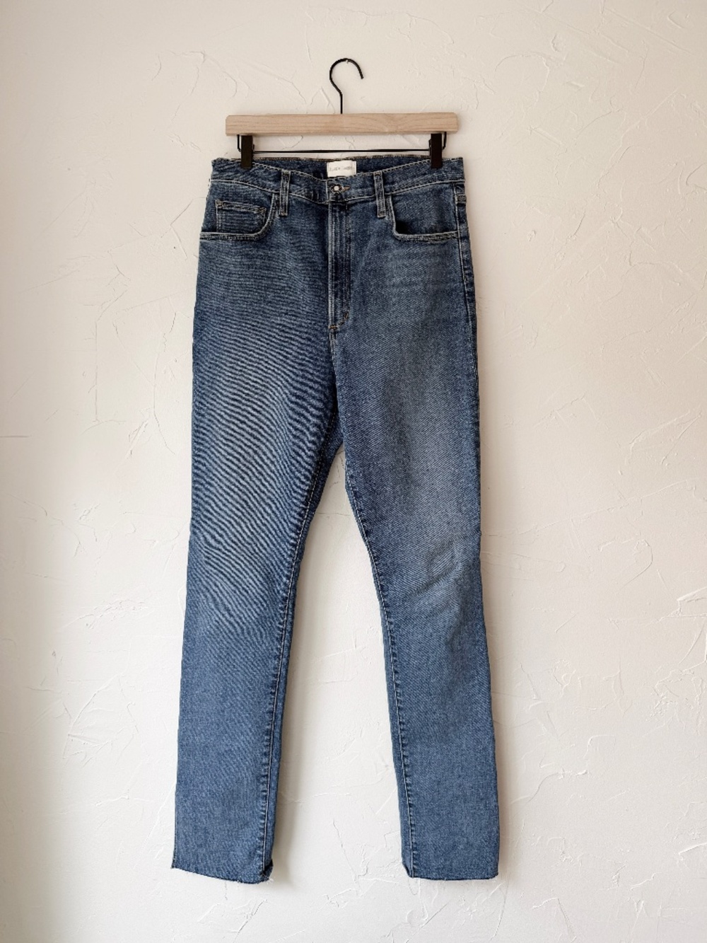 Favorite Daughter Valentina Tower Super High Rise Jeans Medium Indigo 30 x 34